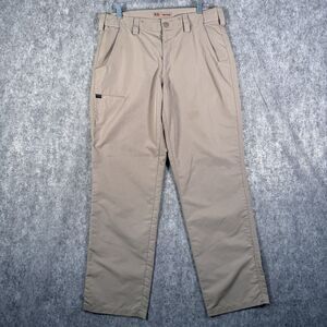 5.11 Tactical Fast-Tac Urban Pants Mens 32x32 Beige Ripstop Lightweight Workwear